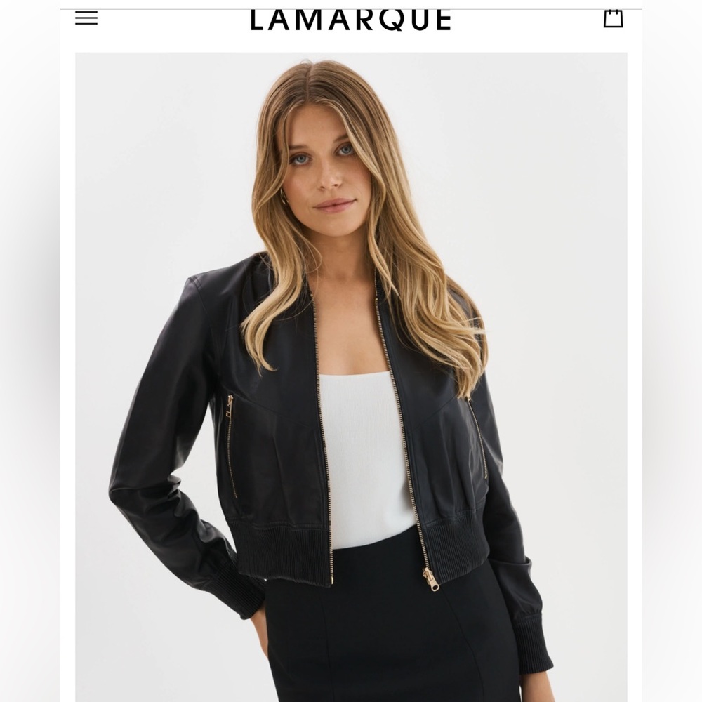 LaMarque reversible Leather jacket
